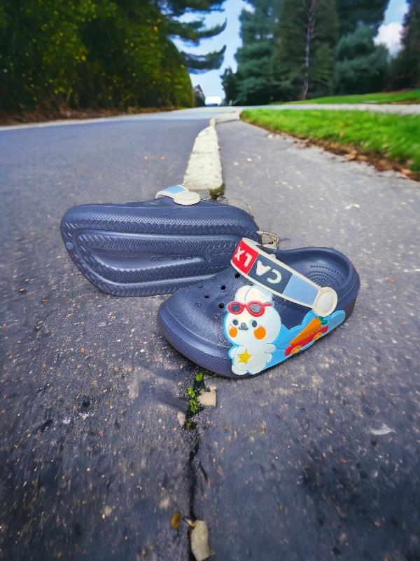 Calx Çocuk Lacivert Renk Havuç Tavşan Figürlü Kaydırmaz Sandalet Crocs Terlik Calx Çocuk Lacivert Renk Havuç Tavşan Figürlü Kaydırmaz Sandalet Crocs Terlik